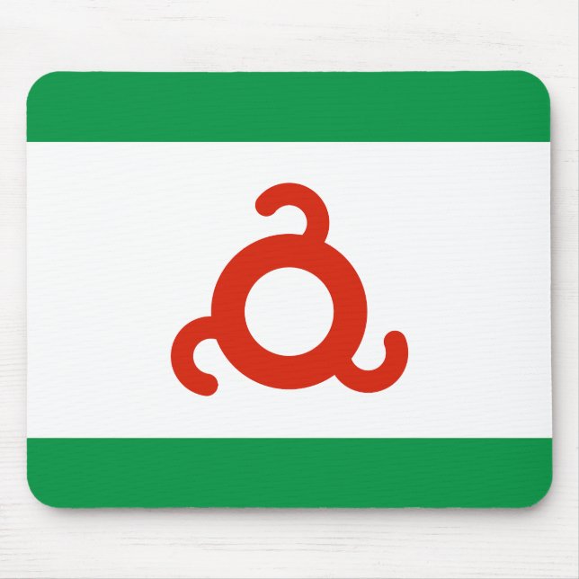 Ingushetia Flag Mouse Mat (Front)