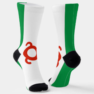 Ingushetia Flag Socks