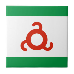 Ingushetia Flag Tile