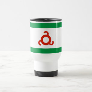 Ingushetia Flag Travel Mug