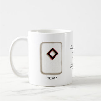 Ingwaz RuneStone Mug