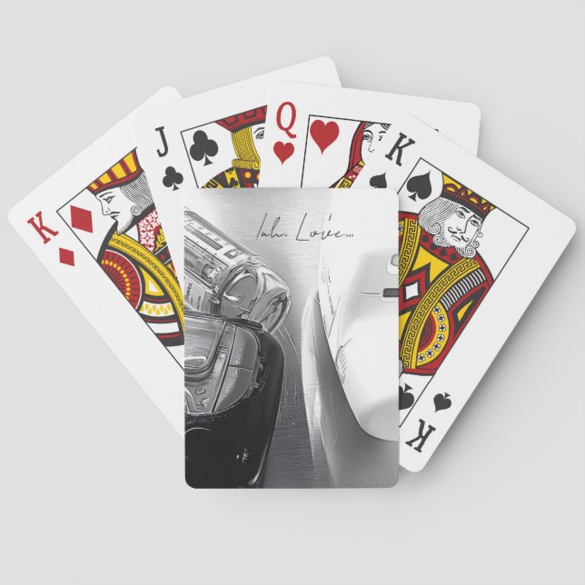 Inh. Love... 4 Playing Cards (Back)