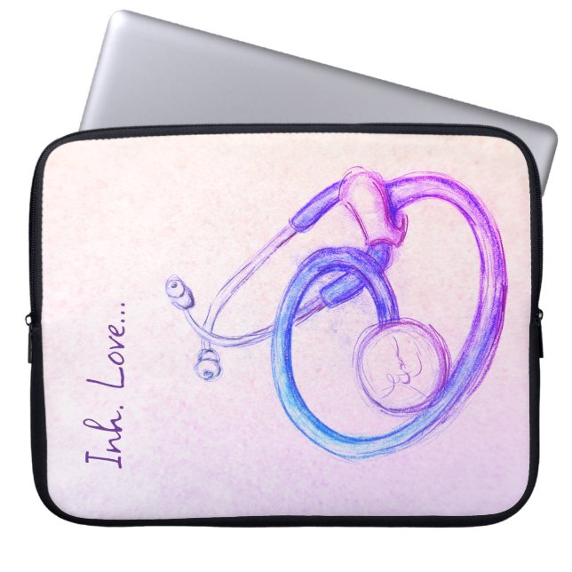 Inh. Love Laptop Sleeve (Front)
