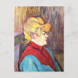 Inhabitant of the House of Joys - Toulouse-Lautrec Postcard