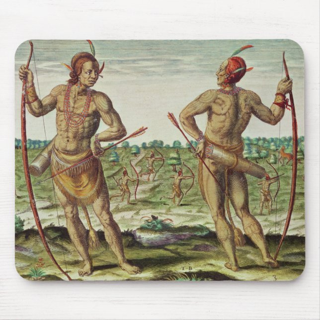 Inhabitants of Virginia Mouse Mat (Front)