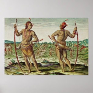 Inhabitants of Virginia Poster