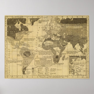 Inhabited World Poster