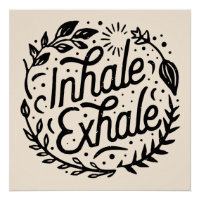 Inhale exhale mental health mindfulness quotes
