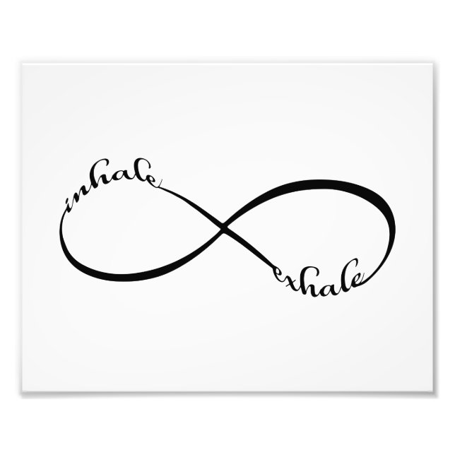 Inhale Exhale Photo Print (Front)