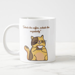 Inhale the Coffee Mug 