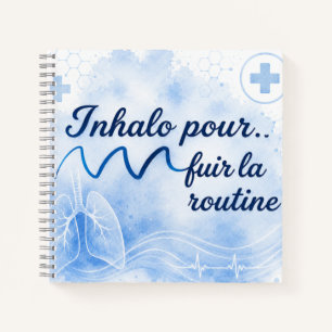 Inhalo to escape the routine notebook
