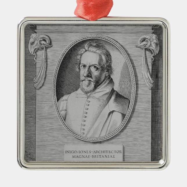Inigo Jones Metal Tree Decoration (Front)