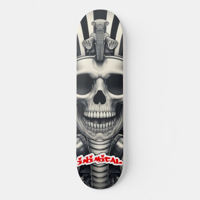 Inimical Alien Phaeroh  Skateboard (Front)