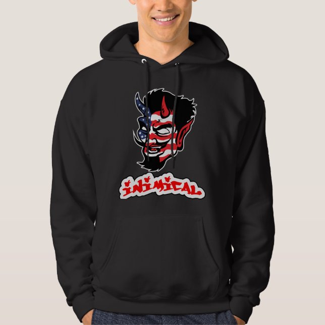 Inimical American Devil  Hoodie (Front)