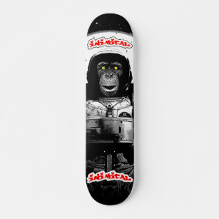 Inimical Astronaut Monkey  Skateboard