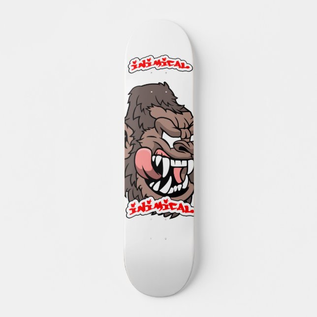 Inimical Big Gorilla Skateboard Deck (Front)