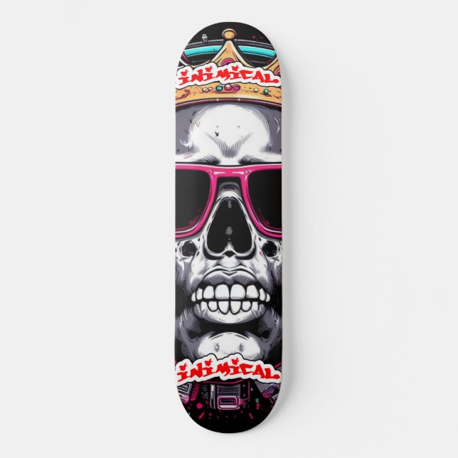 Inimical Brooklyn's Finest  Skateboard (Front)