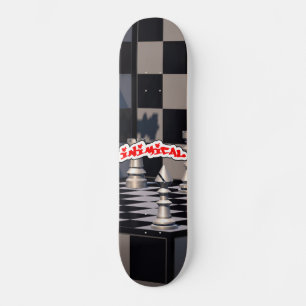 Inimical Chess Skateboard