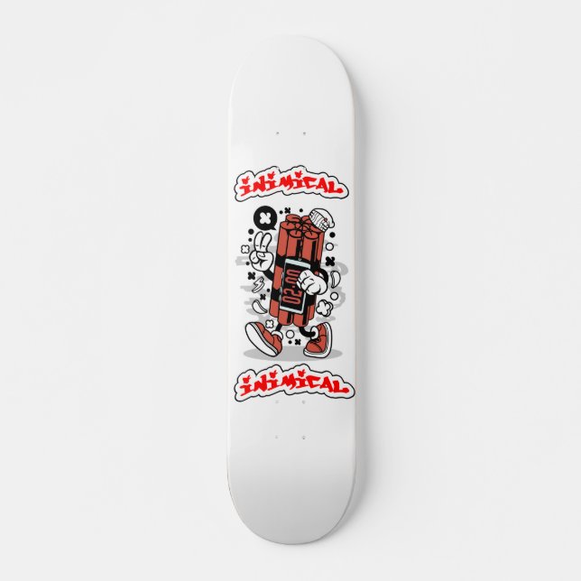 Inimical Dynamite Skateboard (Front)