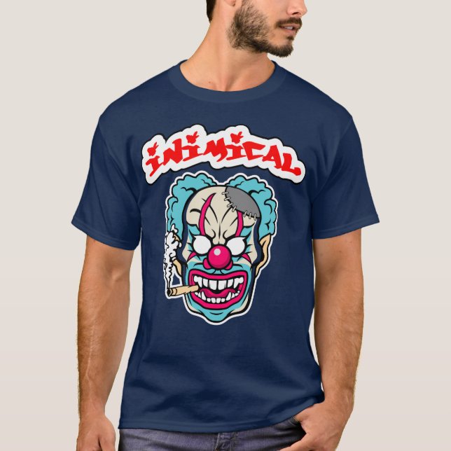 Inimical Evil Clown T-Shirt (Front)