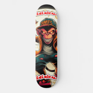 Inimical Evil Little Monkey Skateboard