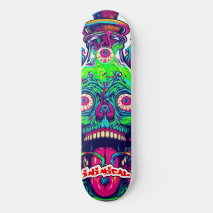Inimical Green Stress Skateboard