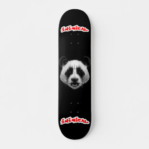 Inimical Hard Rocker Panda  Skateboard