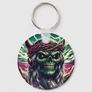 Inimical Heavy Metal Key Ring