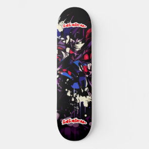 Inimical Hip Hop Anime Abstract #1 Skateboard