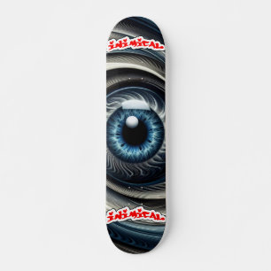 Inimical Hypnotic Eye Skateboard