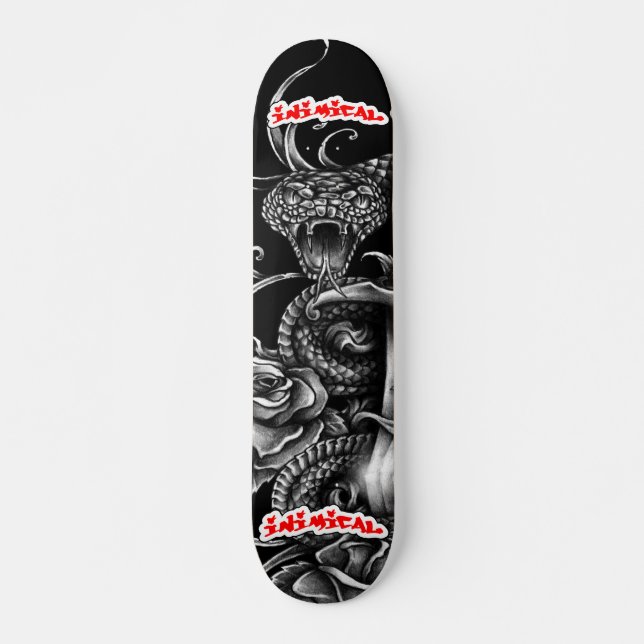 Inimical Killer Kobra Deck  Skateboard (Front)