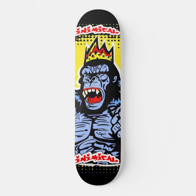 Inimical King  Skateboard (Front)