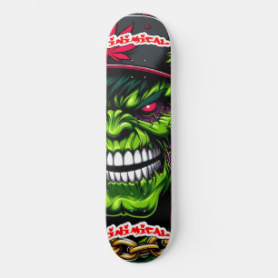 Inimical Mean Green  Skateboard