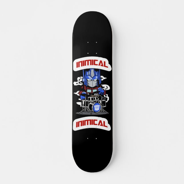 Inimical Optimal Robot Drummer Skateboard (Front)