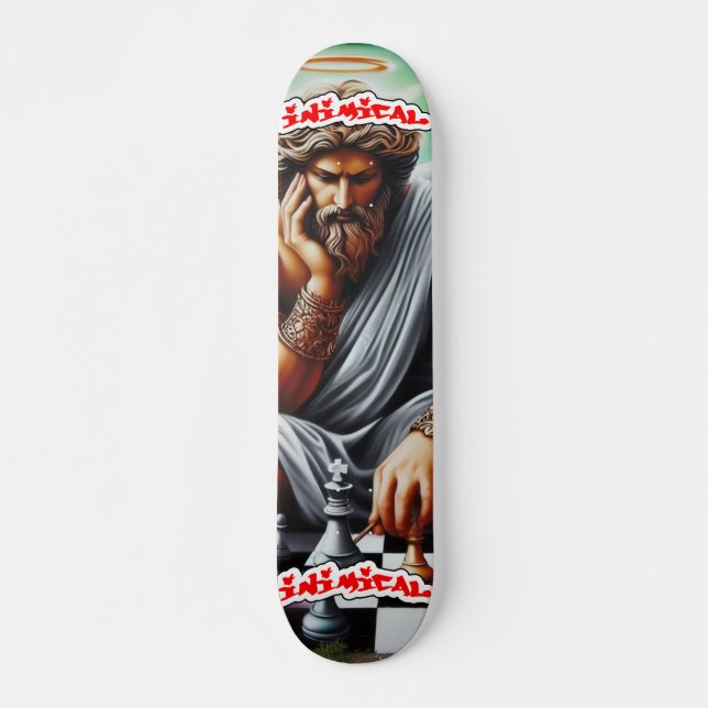           Inimical Permanent King  Skateboard (Front)