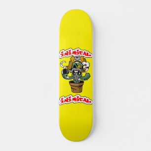 Inimical Pirate Cactus  Skateboard