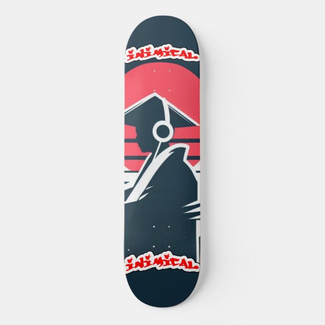 Inimical Rising Sun Skateboard (Front)