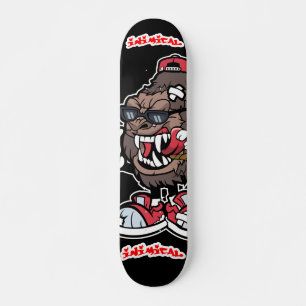 Inimical Skater Gorilla Deck  Skateboard