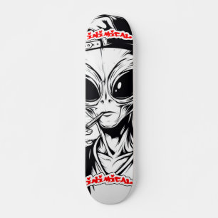 Inimical Stony Alien  Skateboard