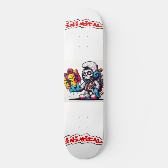 Inimical Surprise Package  Skateboard (Front)