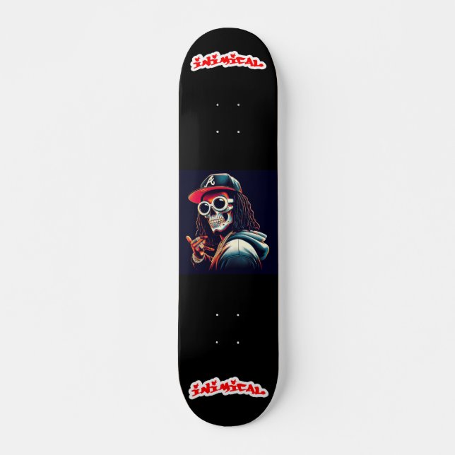 Inimical Takeoff  Skateboard (Front)