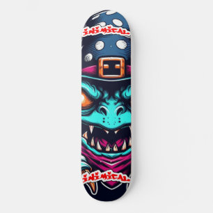 Inimical Toad Wizard Skateboard