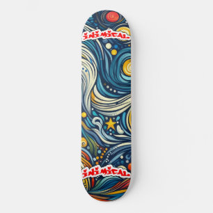 Inimical Van Gogh Skateboard