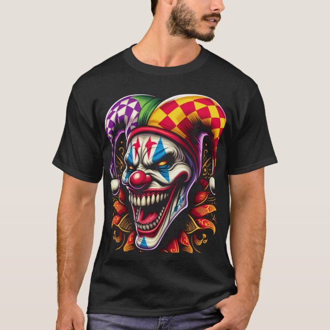 Inimical Wicket Jester  T-Shirt (Front)