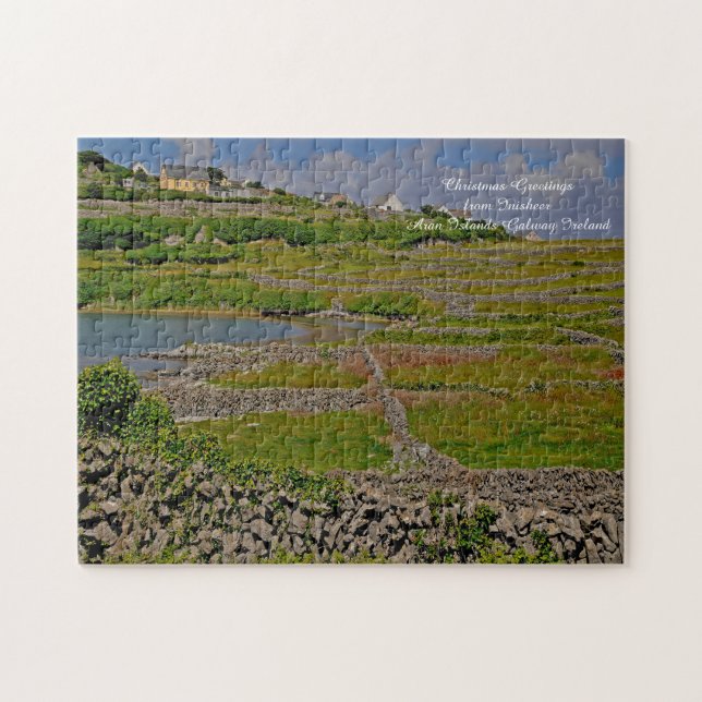 Inisheer Aran Islands Galway Ireland.  Jigsaw Puzz Puzzle (Horizontal)