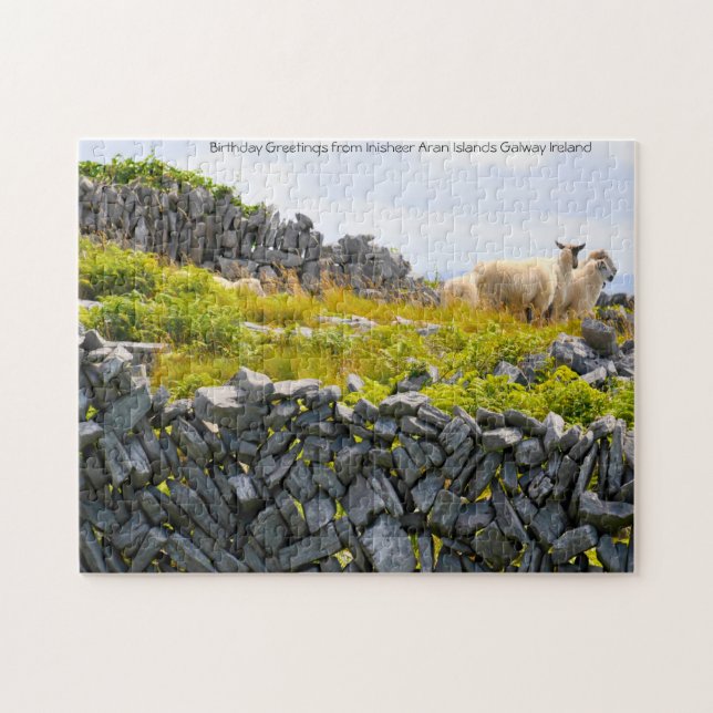 Inisheer Aran Islands Galway Ireland. Jigsaw Puzzl Jigsaw Puzzle (Horizontal)