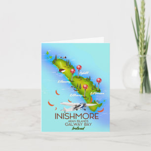Inishmore Aran Islands Galway Bay Ireland Note Card