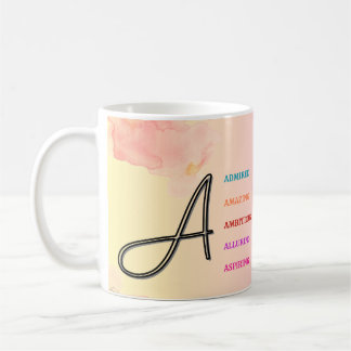 Initial "A" Mug (11oz)