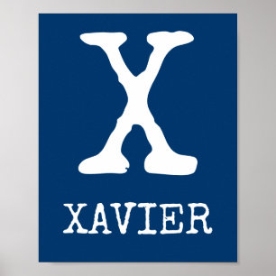 Initial Art Print, Tractors, Trucks, Ducks, Bucks  Poster