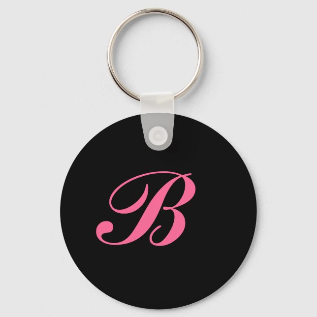 Initial "B" Key chain (Front)